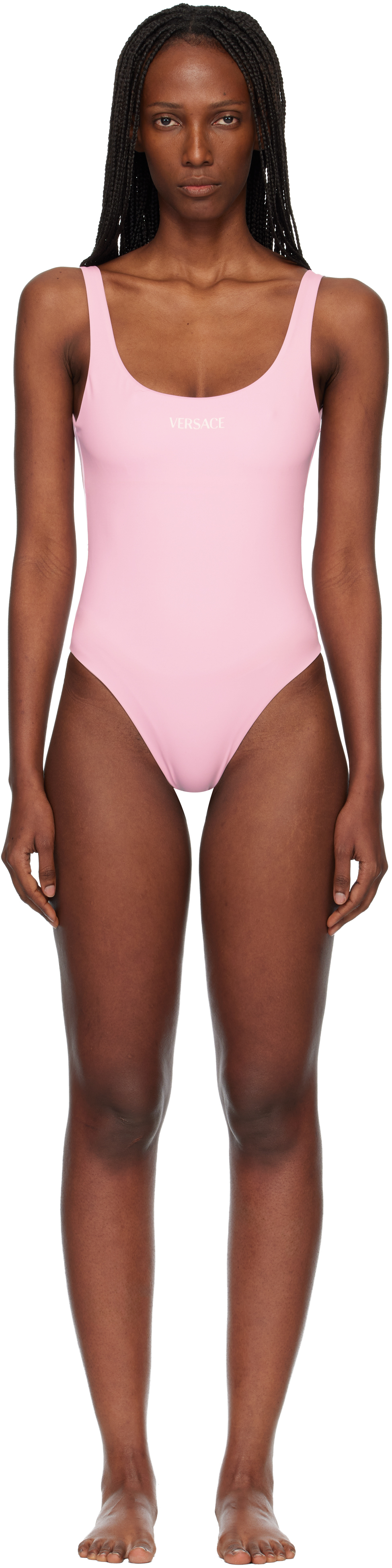 Pink One-Piece Swimsuit