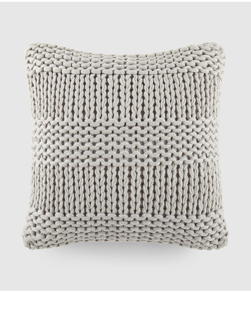 Cozy Chunky Knit Throw Pillow