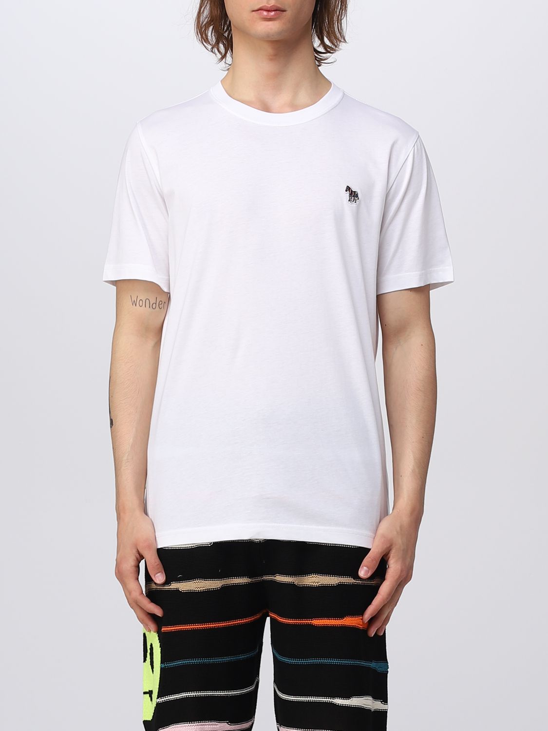 T-Shirt Men color White