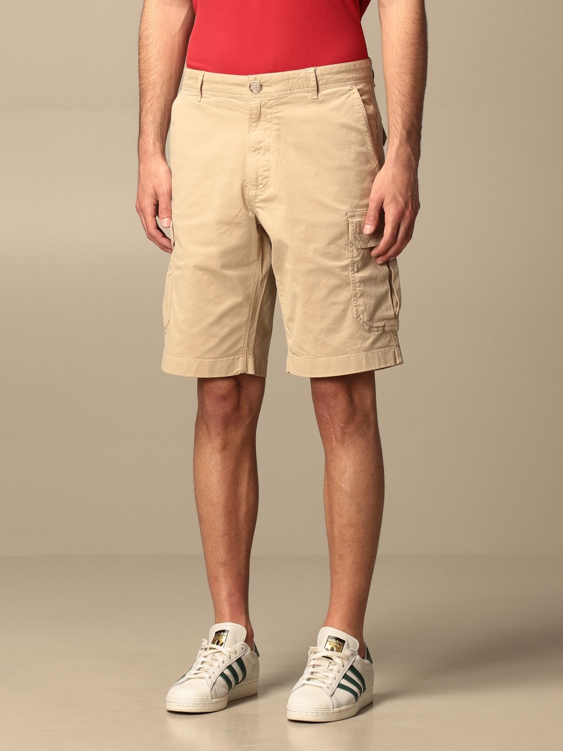 Short Men colour Beige