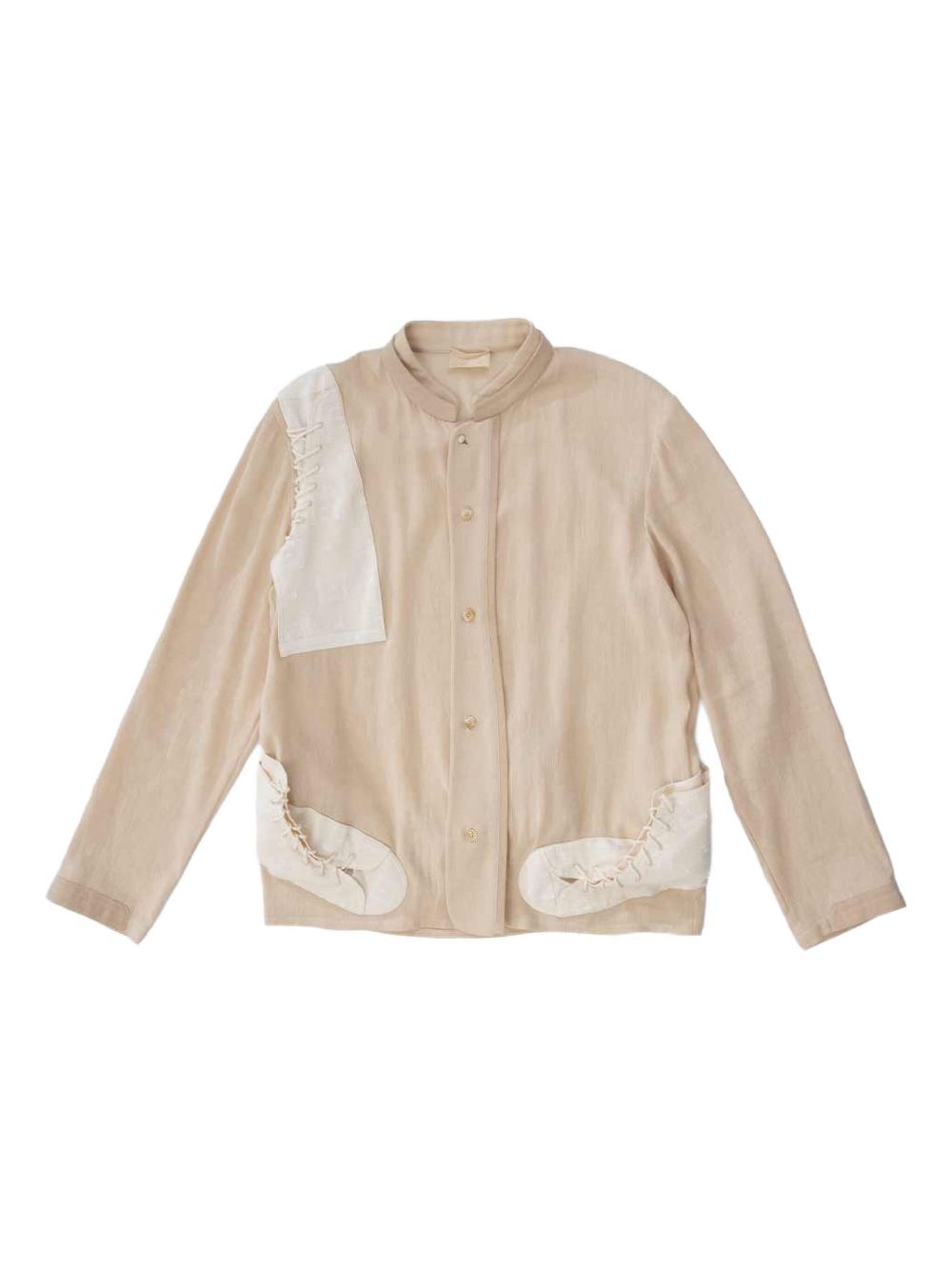 COMMUNS cotton shirt - Neutrals