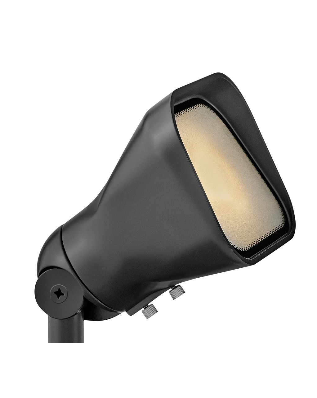 Satin Black LED Flood Spot Light from the Lumacore Accent Spot Light Collection