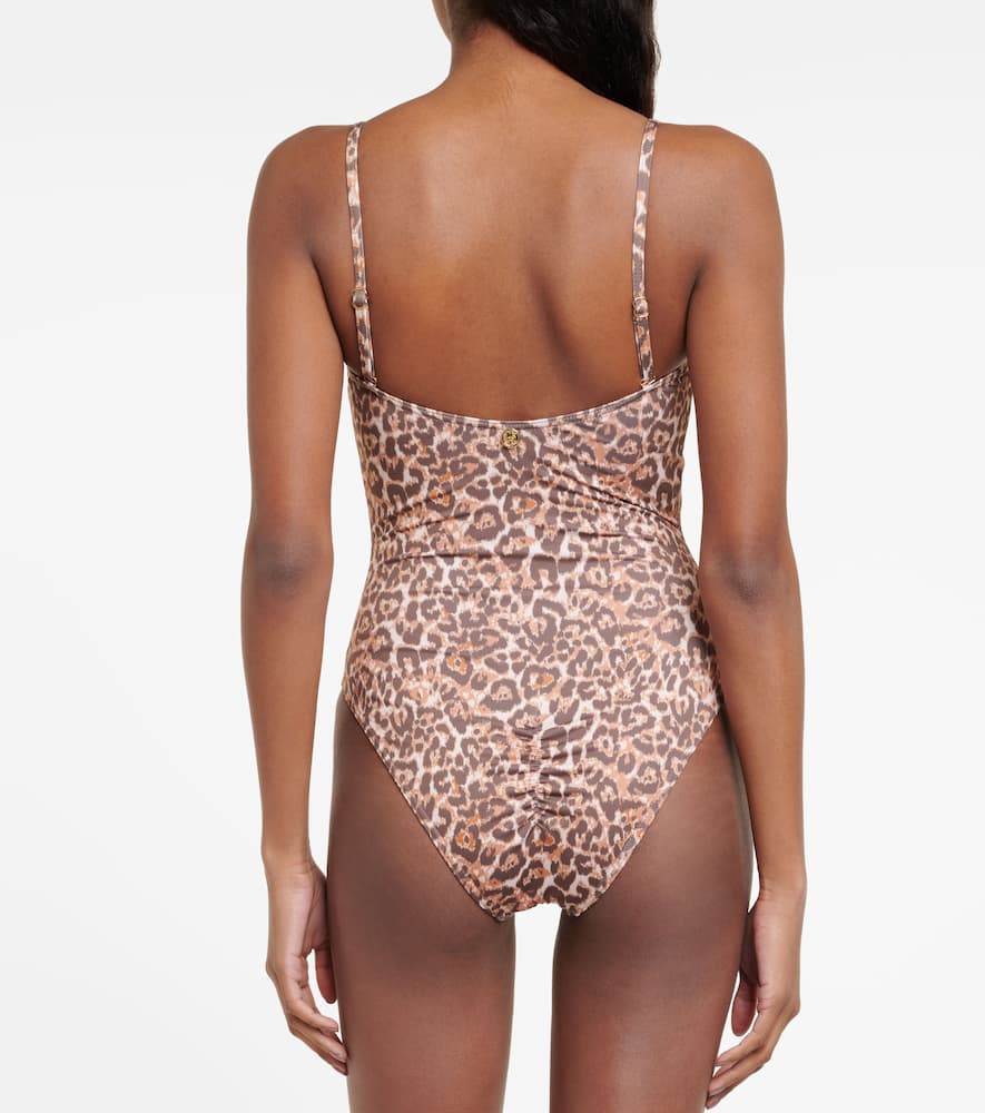 Paris Wild animal-printed swimsuit
