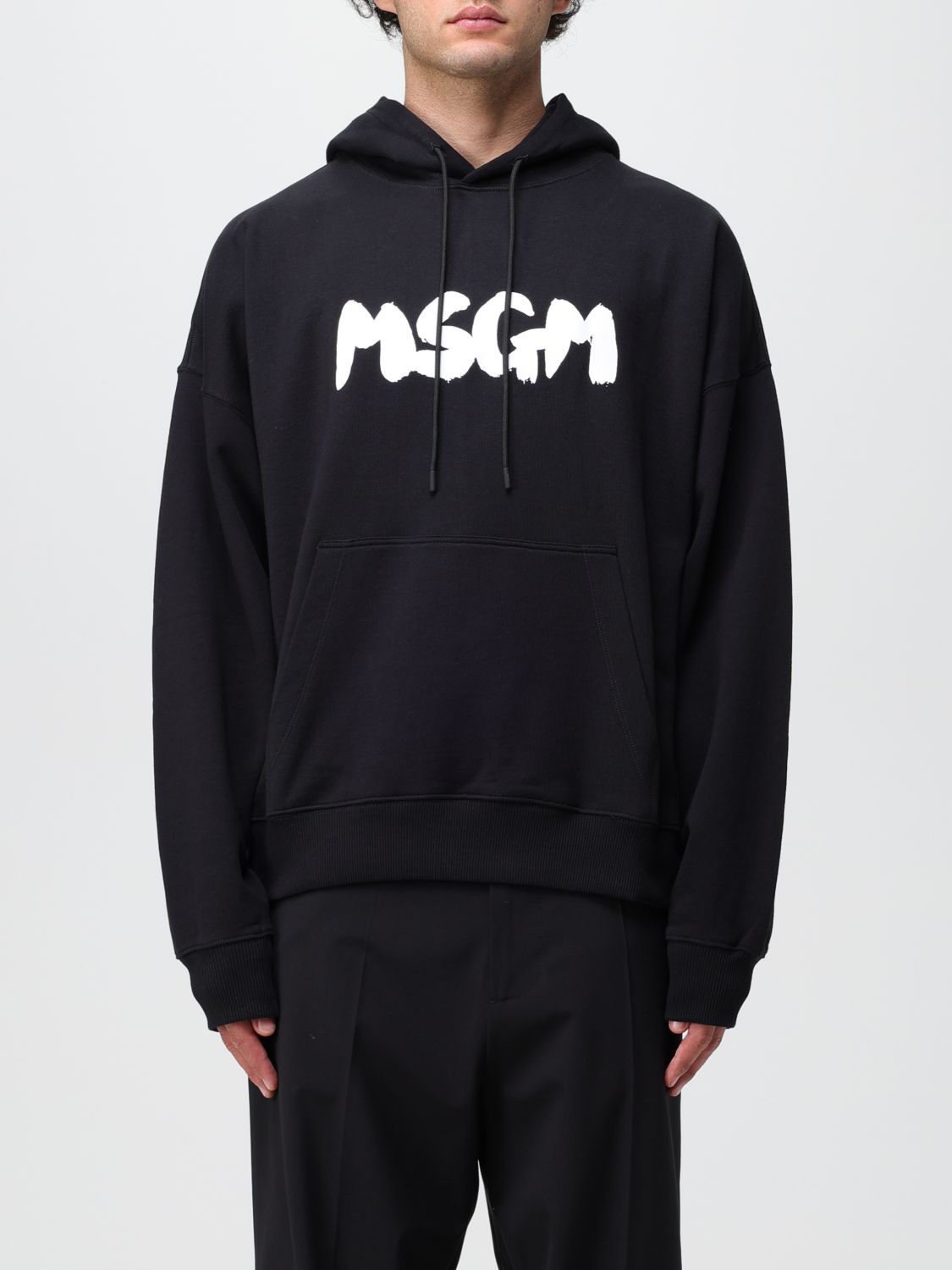 Sweatshirt Men color Black