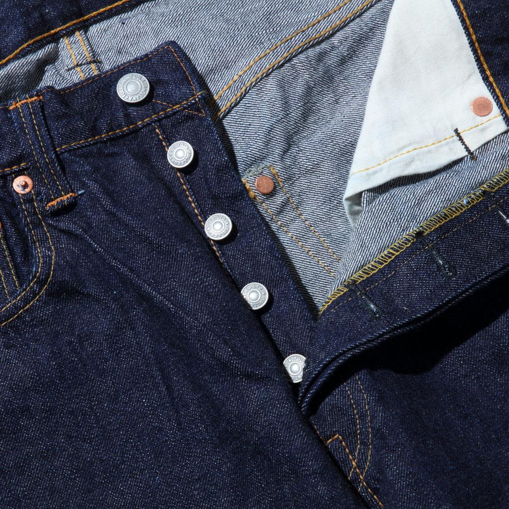 0105W New Loose Straight Jean 13.7oz (One Wash)