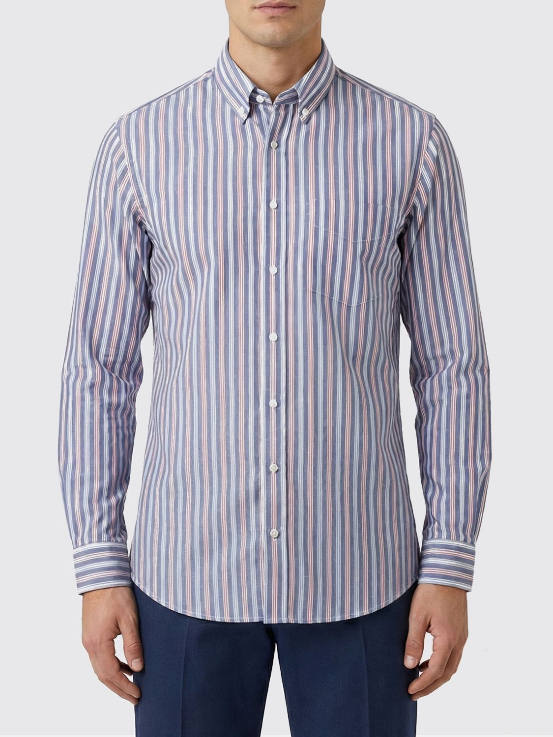 Shirt Men color Blue