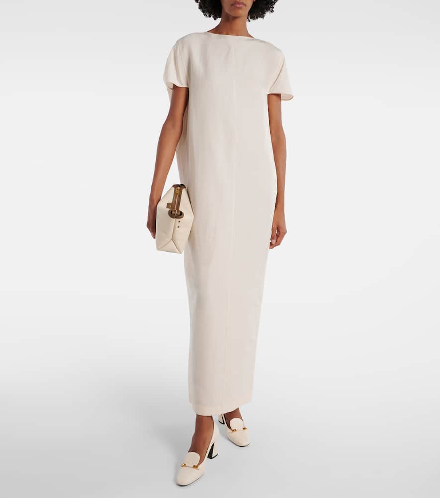 Webster silk and cotton organza maxi dress