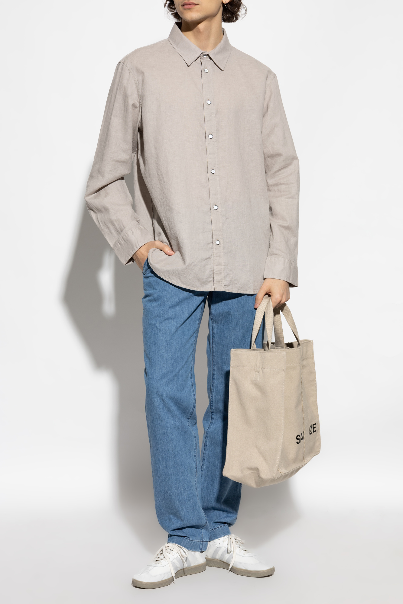 Jeans With Pockets, Men's, Blue