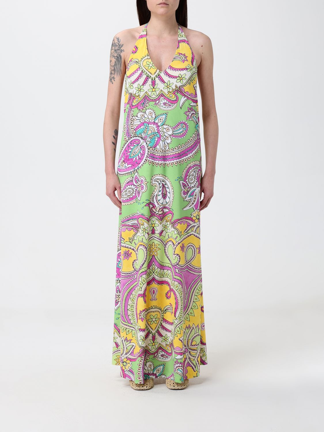 Dress Woman color Green
