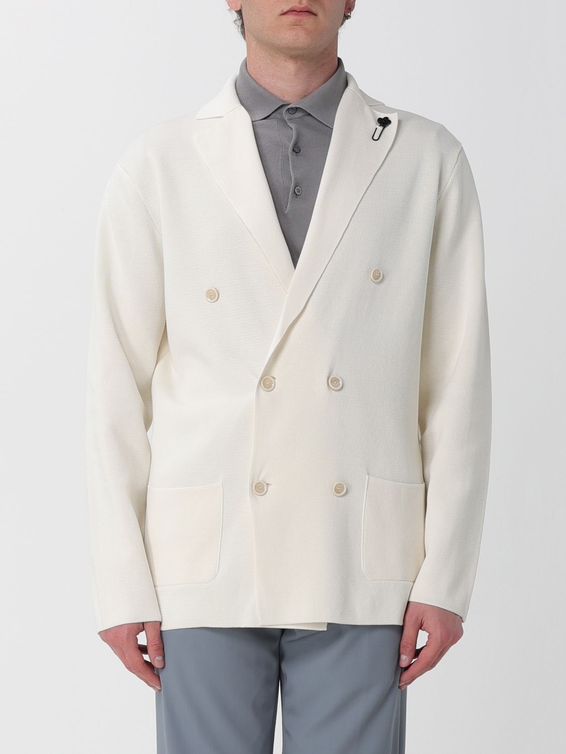 Jacket Men color White