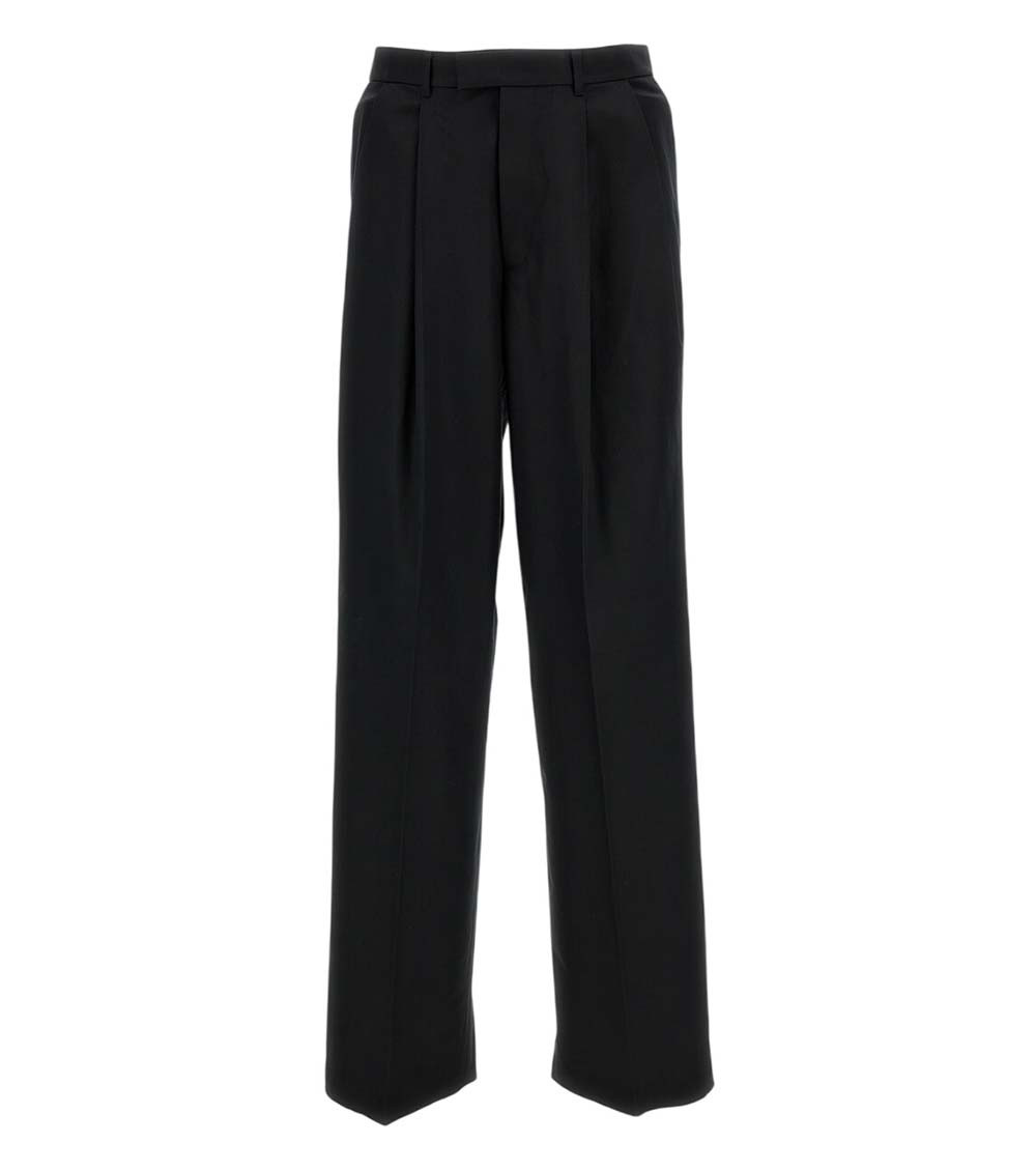 Givenchy - cotton trousers belt loops back pocket