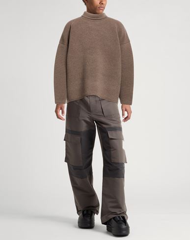 Man Turtleneck Grey Size XS Virgin Wool