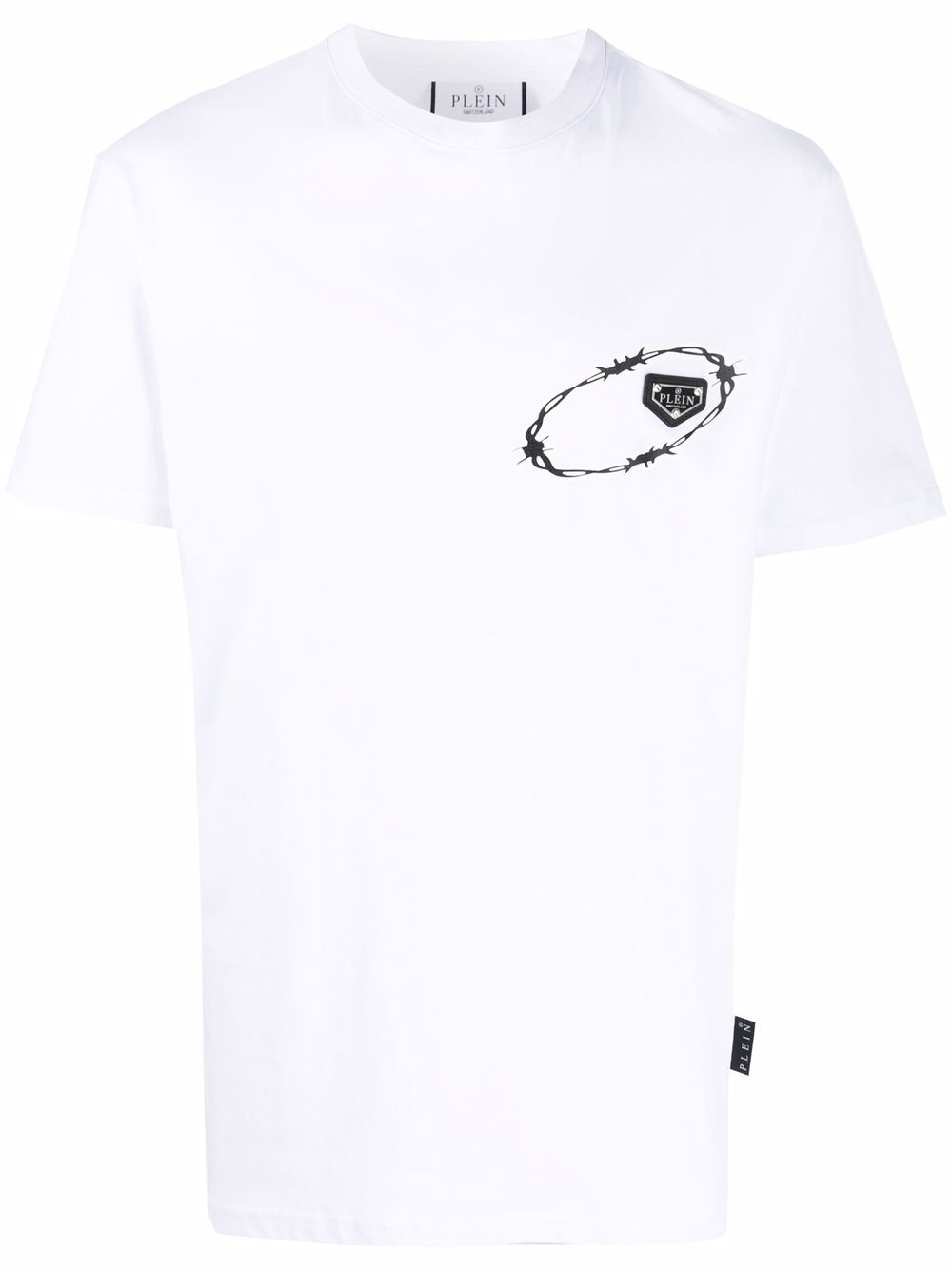 Round-neck angel T-shirt - White