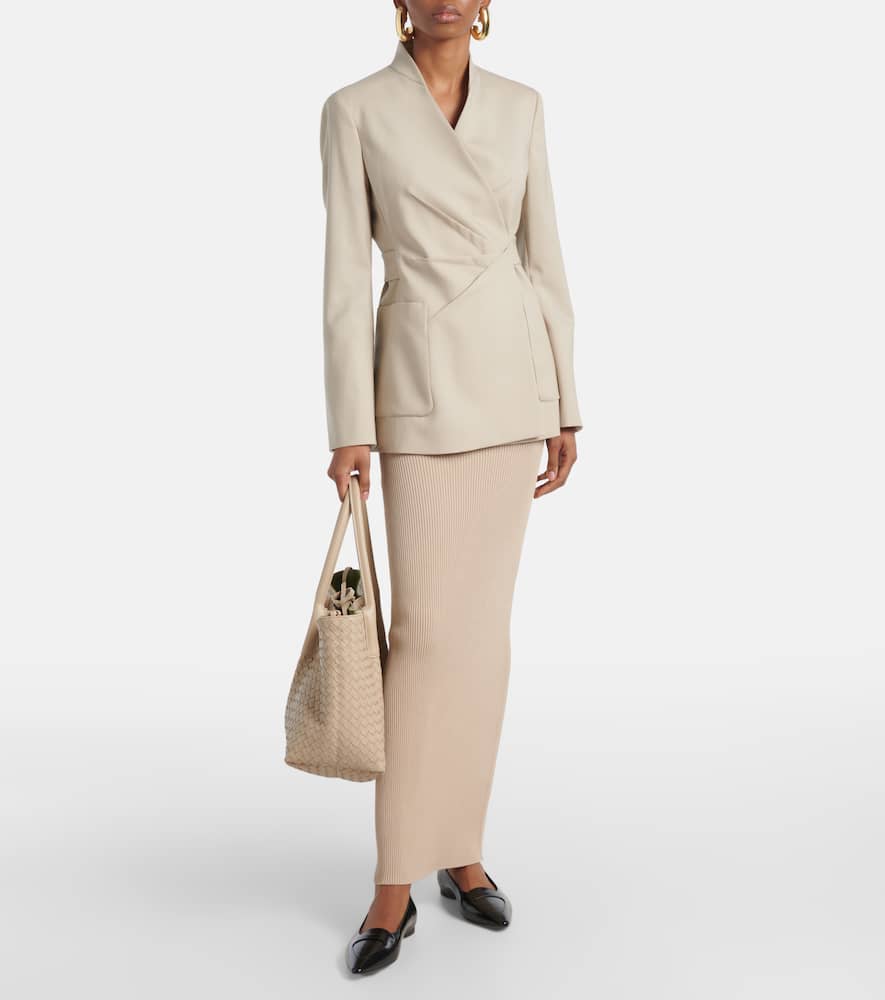 Nereo wool, mohair, and silk blazer