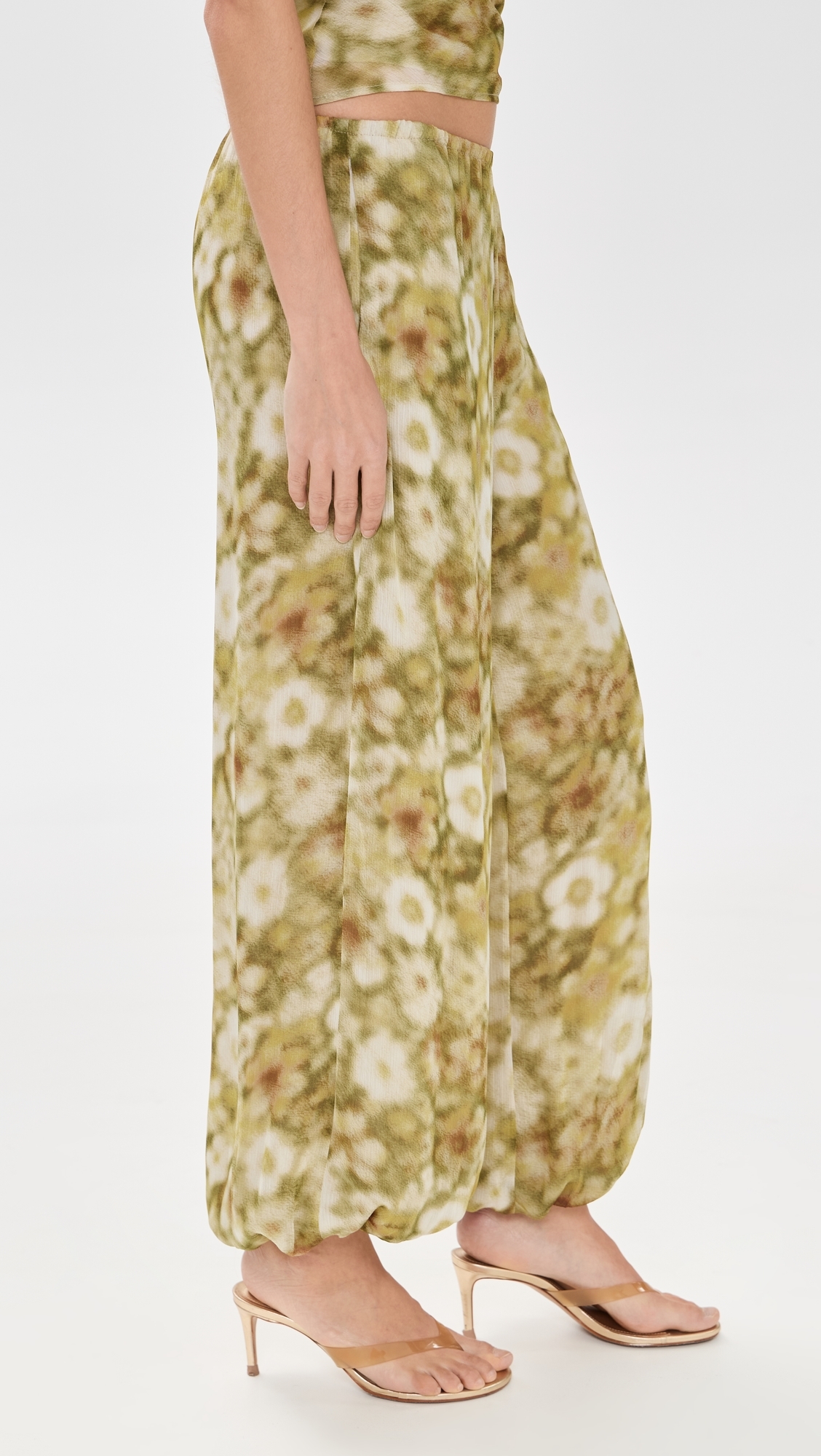 Frida Jeanie Pants Citrus Bloom