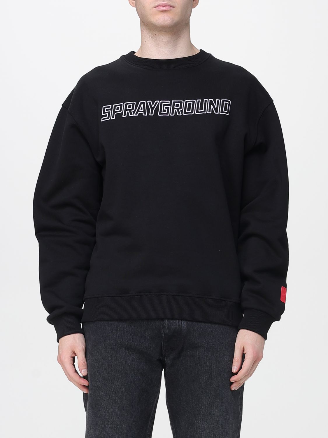 Sweatshirt Men color Black