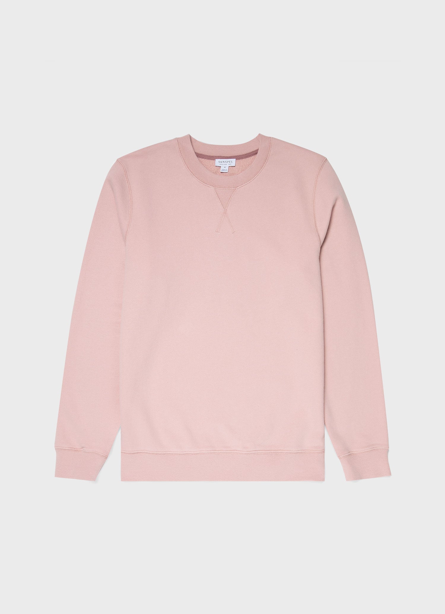Men's Loopback Sweatshirt in Shell Pink M