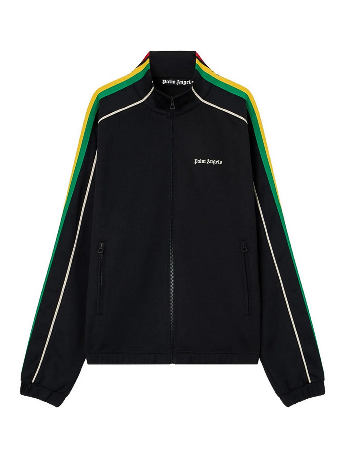 Logo Striped Track Jacket