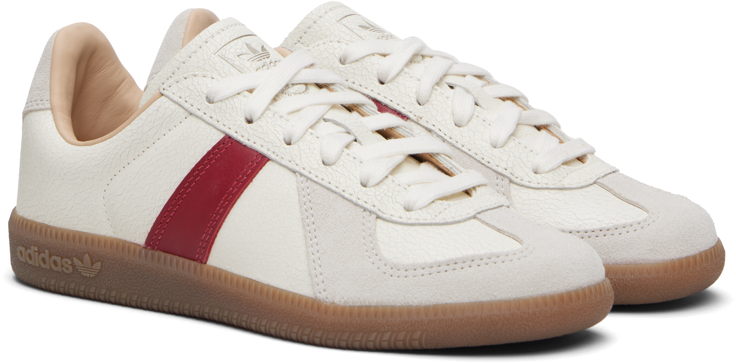 White BW Army Sneakers