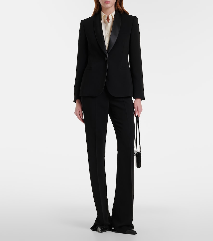 Ecrine cady flared pants