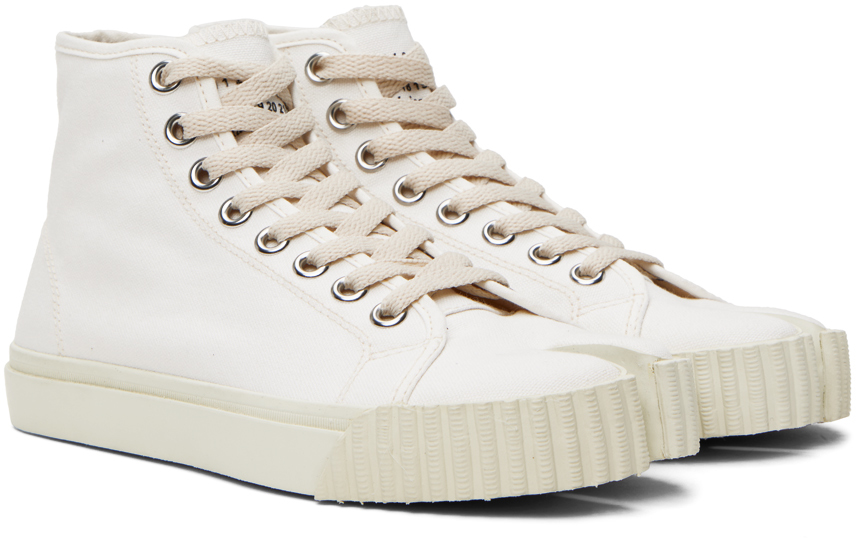 White tabi sneakers
