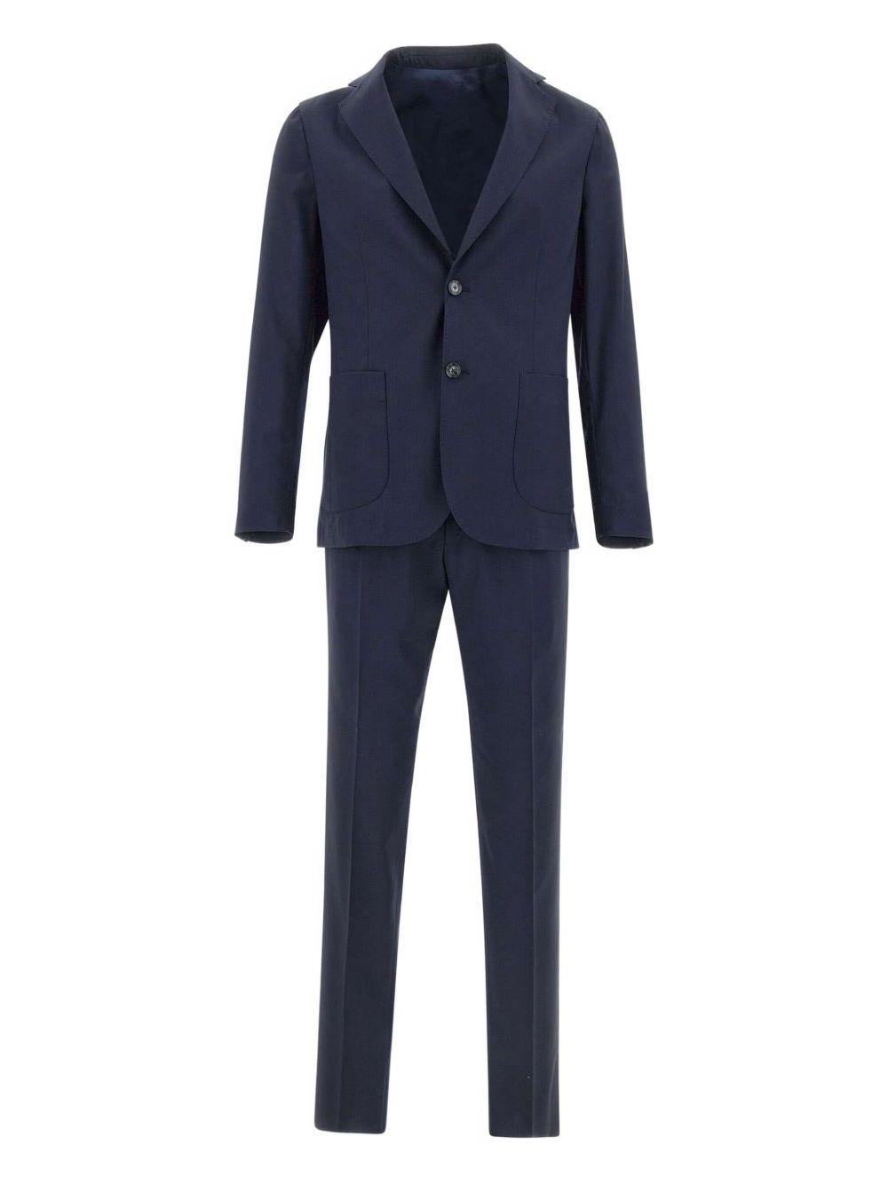 Barba wool suit - Blue