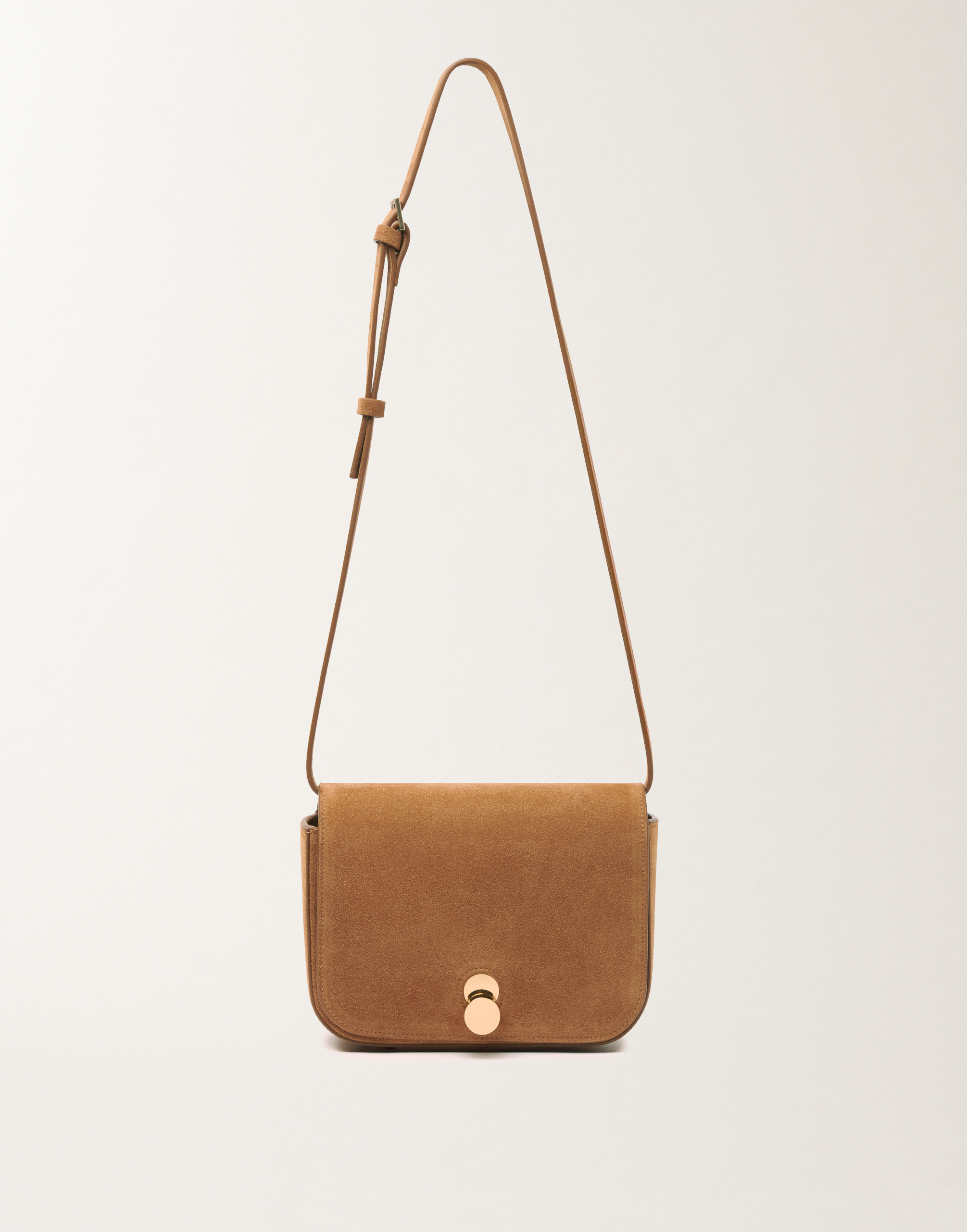 Eclissi Messenger in suede, wicker