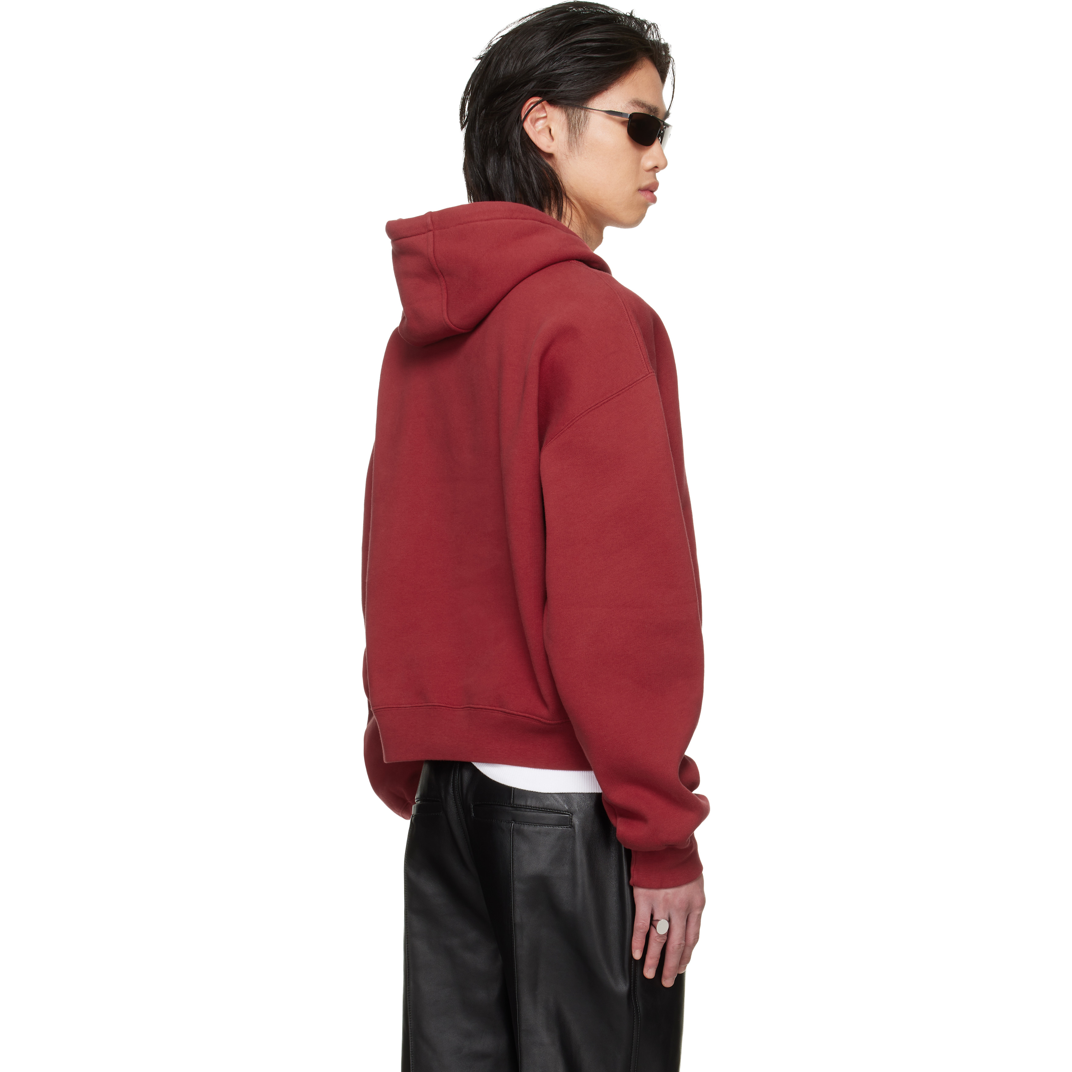 BRUCE LEE x LỰU ĐẠN Red Heavy Weight Gym Hoodie