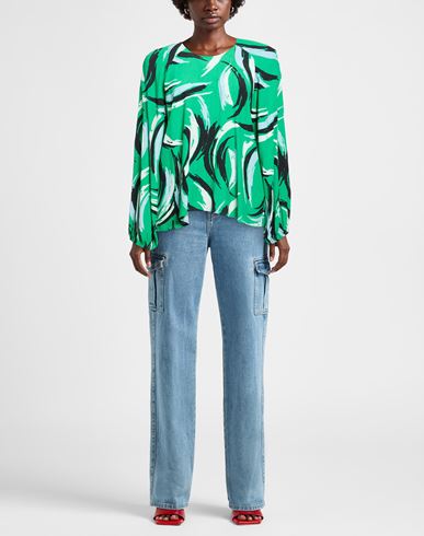 Woman Top Green Size 4 Viscose