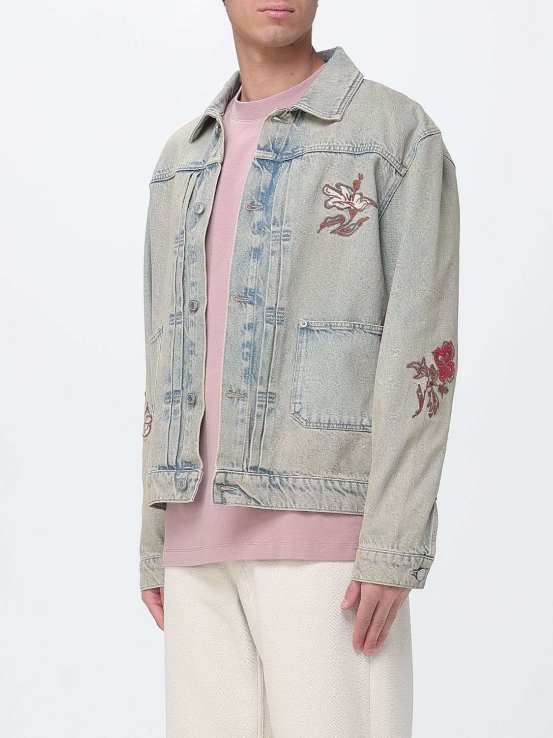 Jacket DRÔLE DE MONSIEUR Men color Dust
