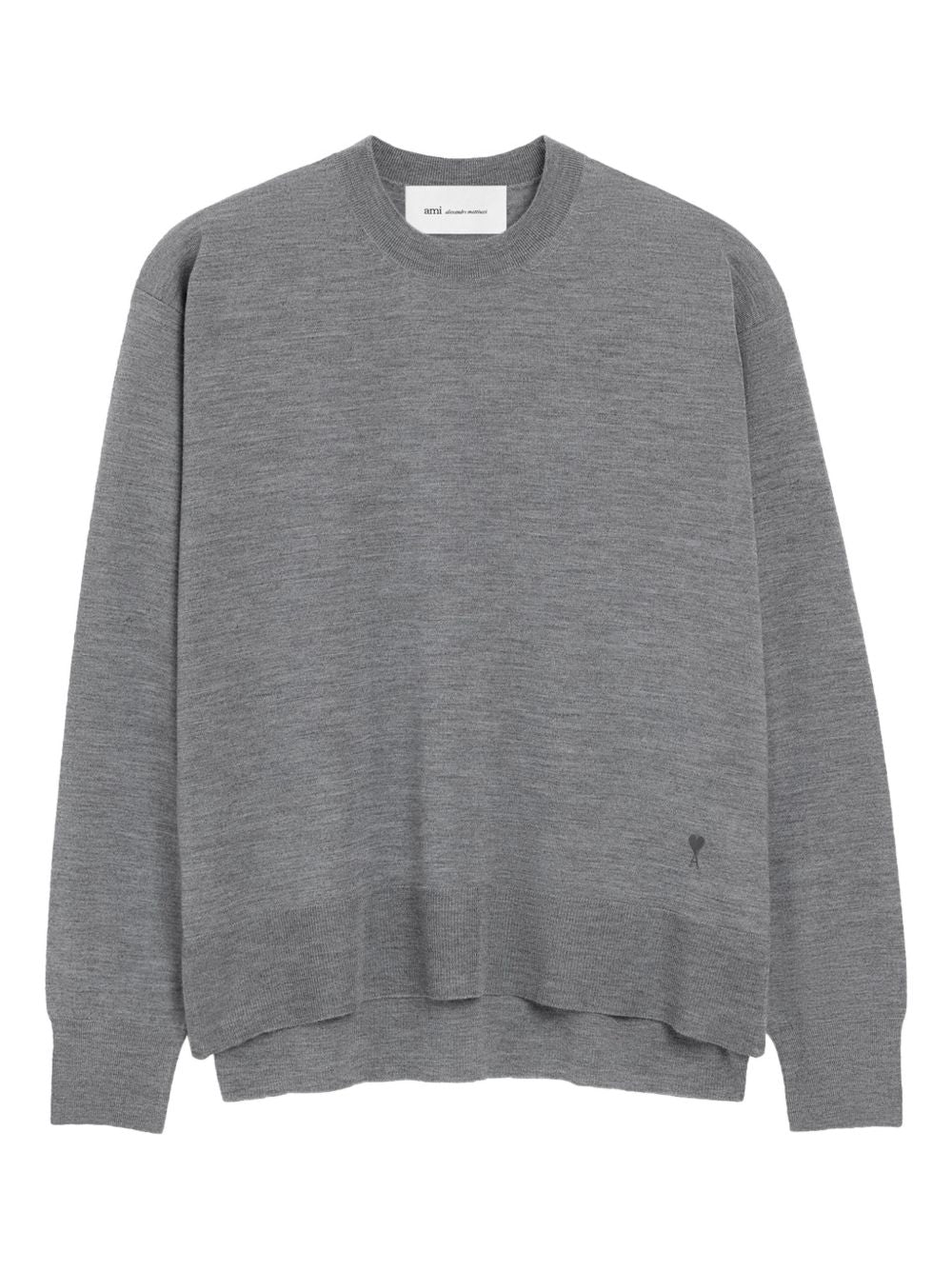 Thin Wool Crewneck Ami de Coeur Sweater