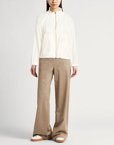 Woman Jacket White Size 4 Polyamide