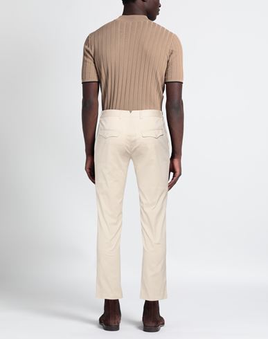 Man Pants Ivory Size 30 Cotton, Elastane
