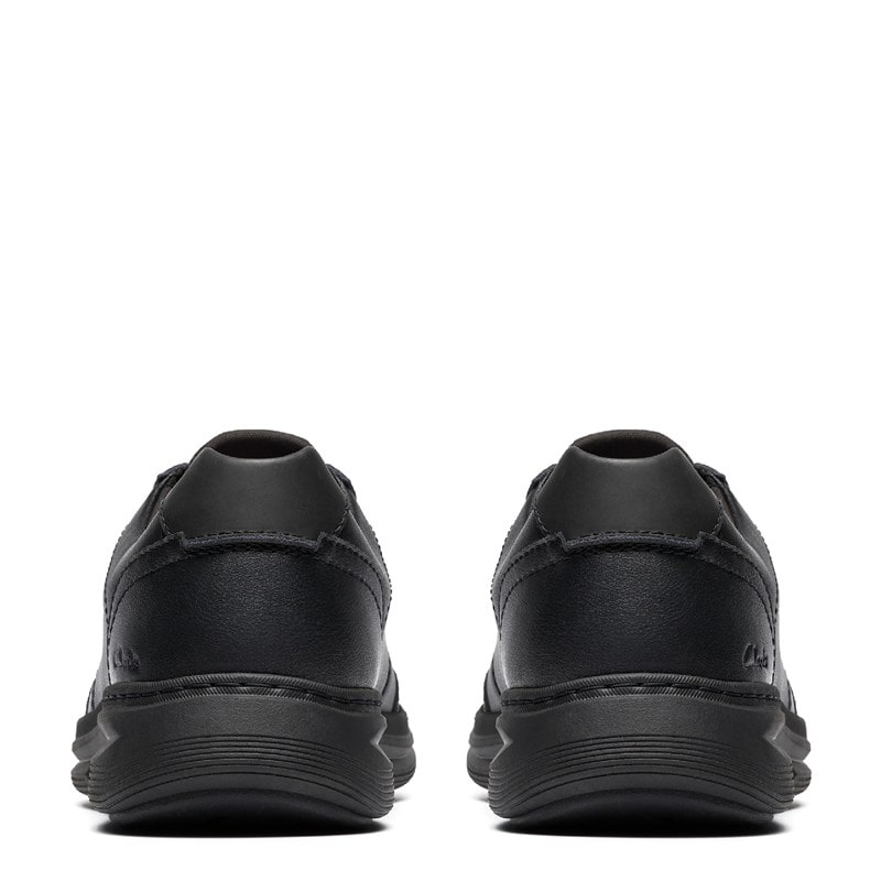 Men's Craftwell Lace Leather Sneakers (Black Leather)