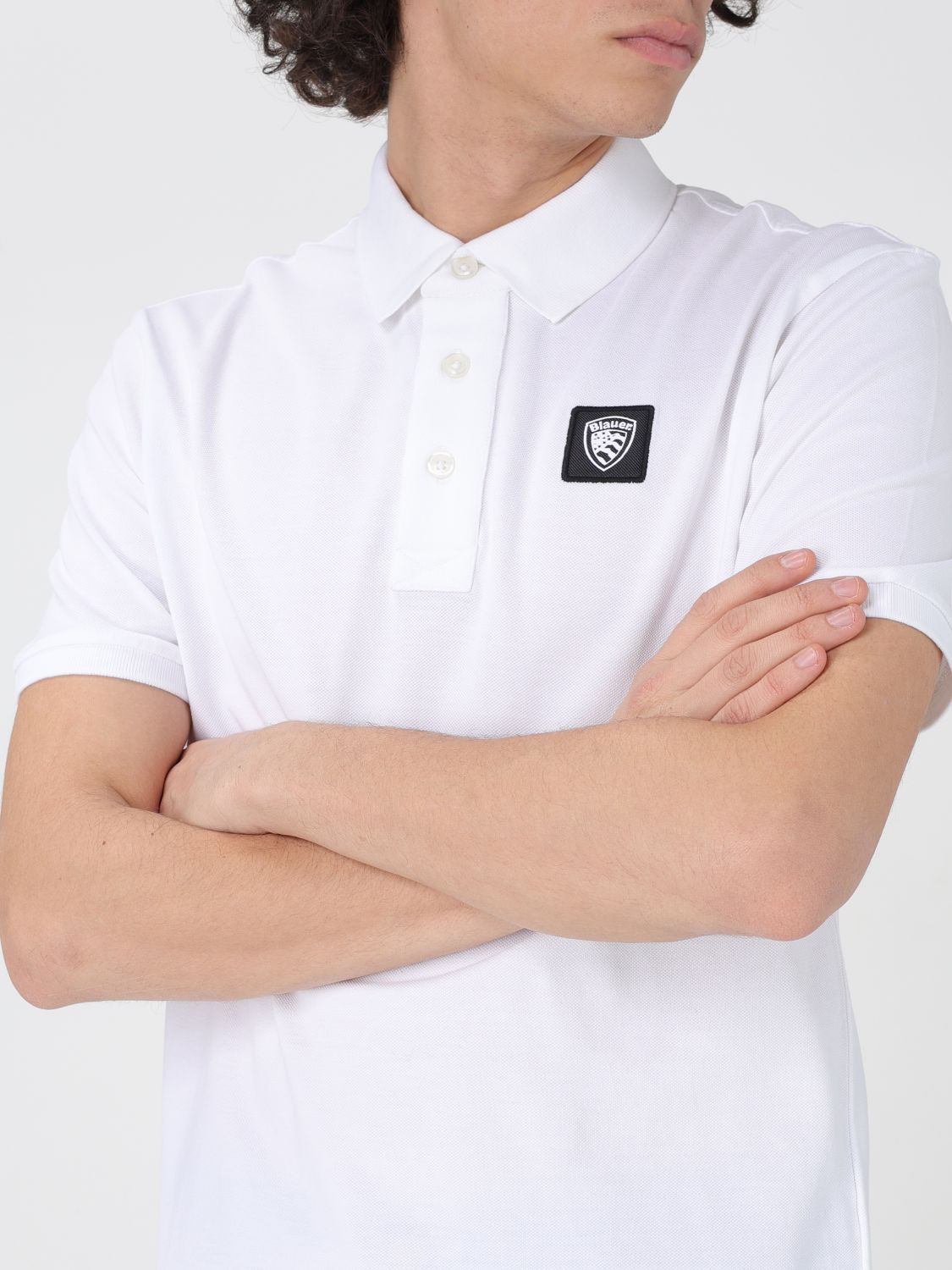 Polo Shirt BLAUER Men color White