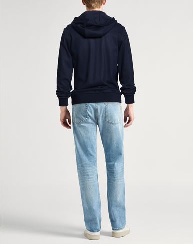 Man Sweatshirt Midnight blue Size 36 Virgin Wool