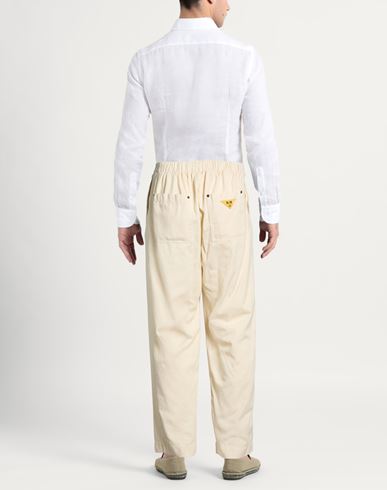 Man Pants Beige Size M Cotton