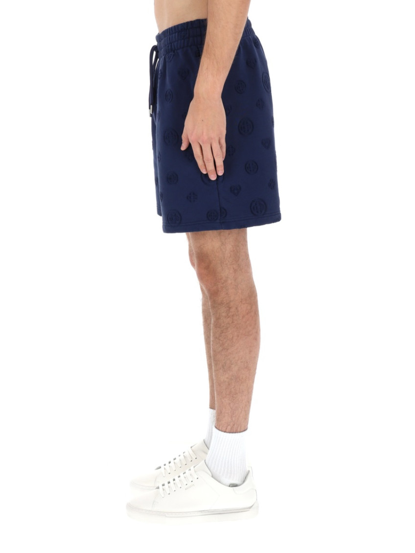 Casablanca - patterned knee length shorts back pocket