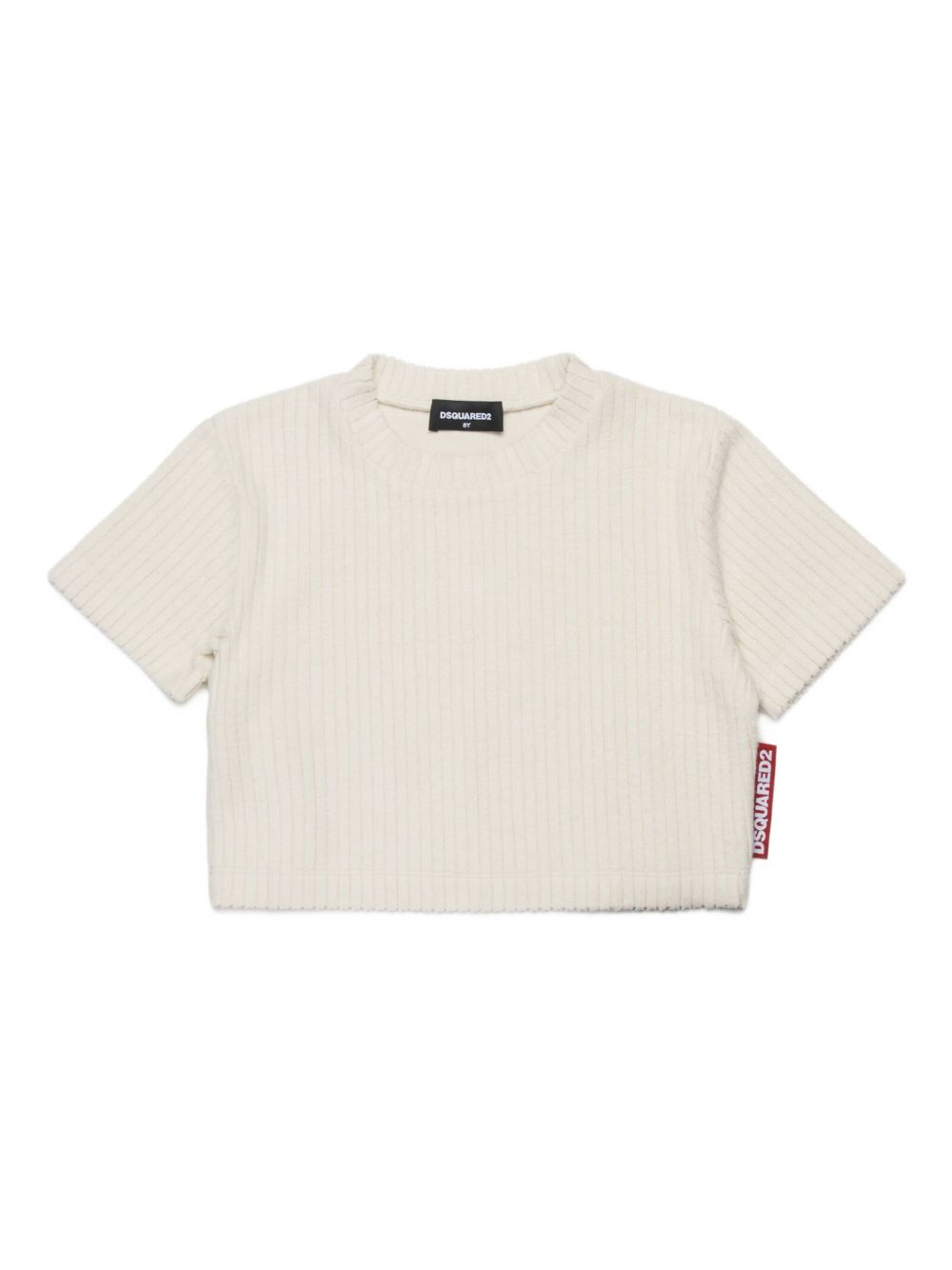 Cropped T-shirt - Neutrals