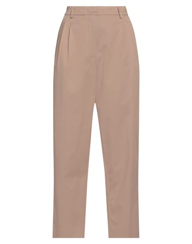 Woman Pants Beige Size 2 Lyocell, Cotton, Elastane