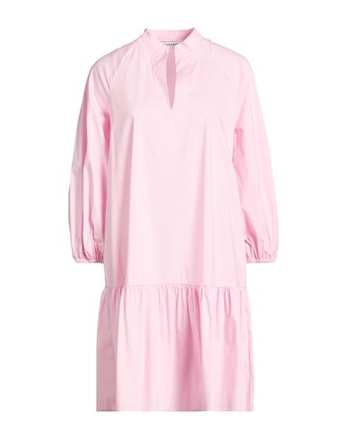 Woman Mini dress Light pink Size 6 Cotton, Polyamide, Elastane