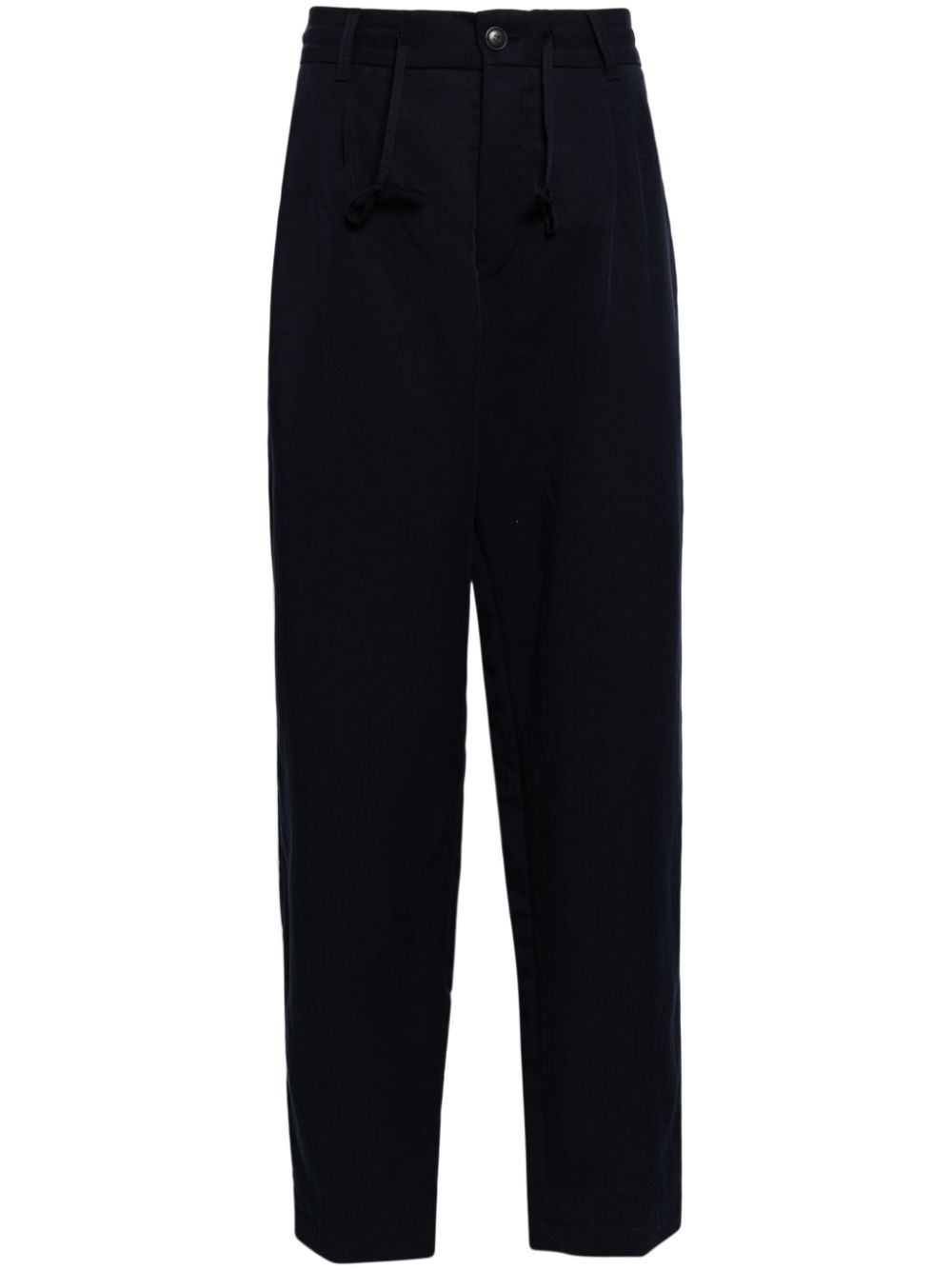 Tapered-leg trousers - Blue