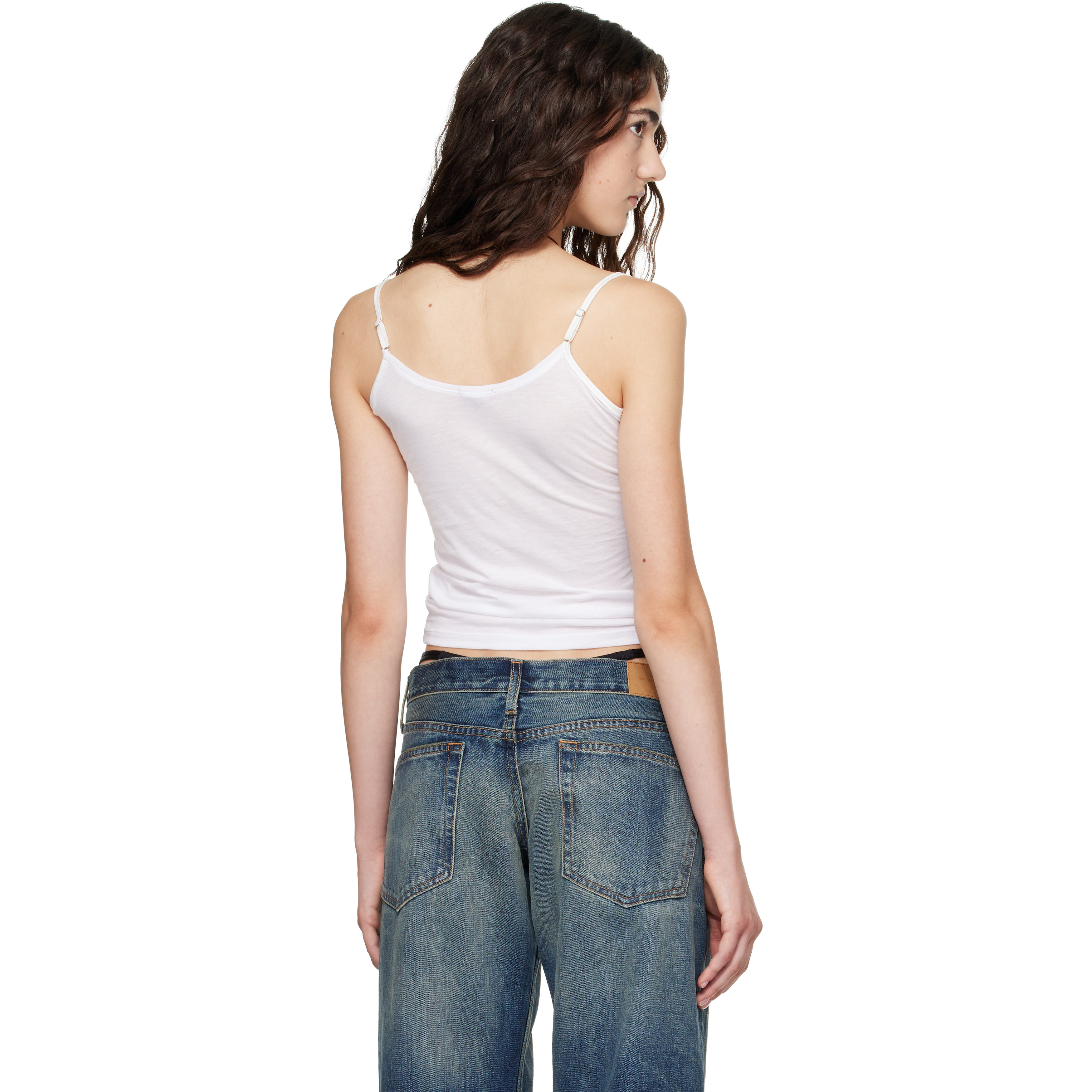 White Henley Camisole