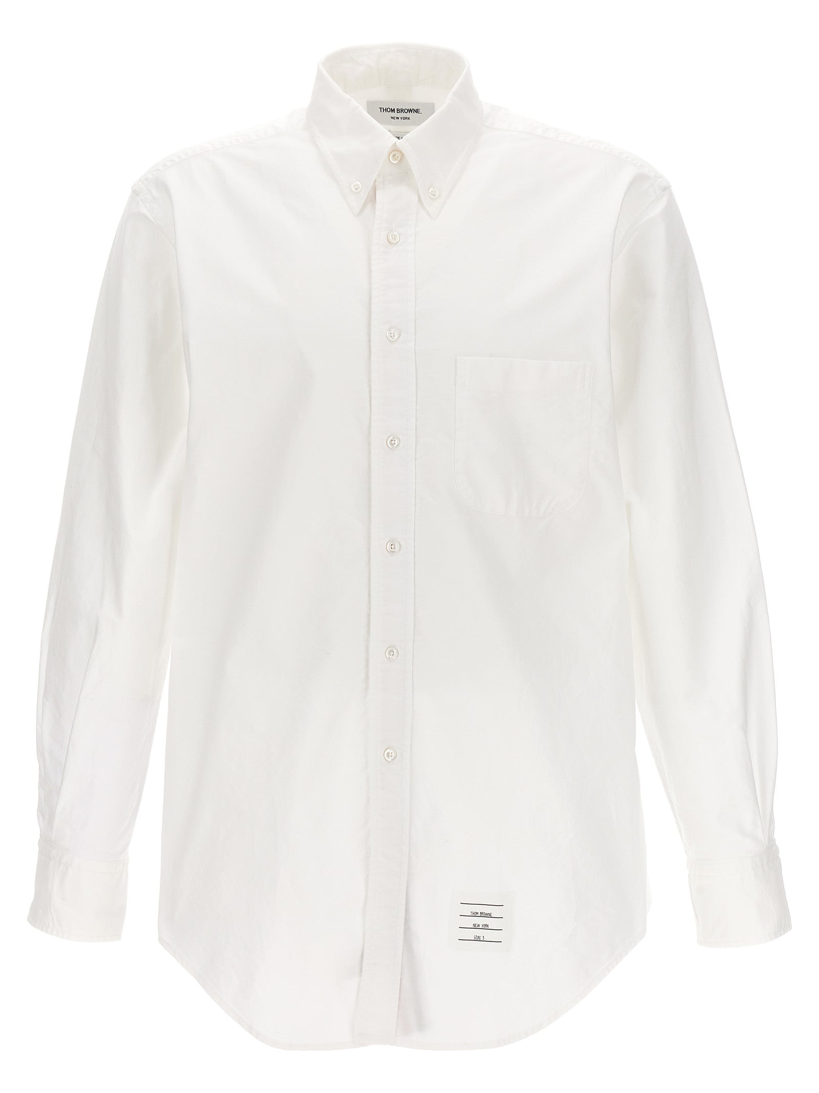 Cotton Oxford Shirt — White
