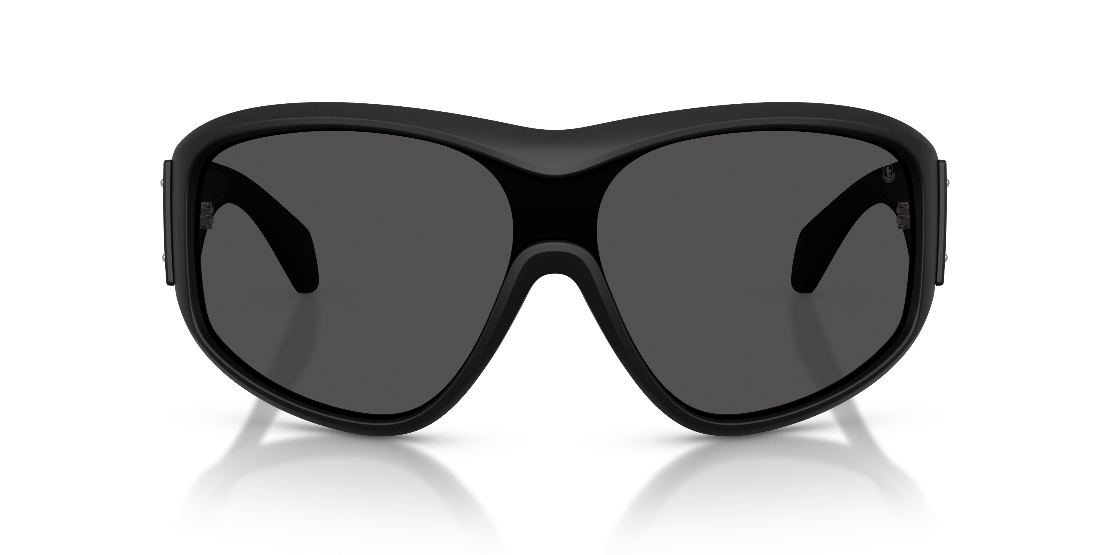 Moncler Unisex Moncler ME8016U THYRA 500687 Gafas de sol Inyectado Negro Gris Redonda Norma