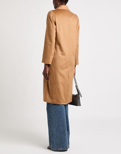 Paltò Woman Coat Camel Size 4 Cashmere