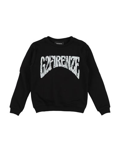 Kid Girl Sweatshirt Black Size 16 Cotton, Polyester