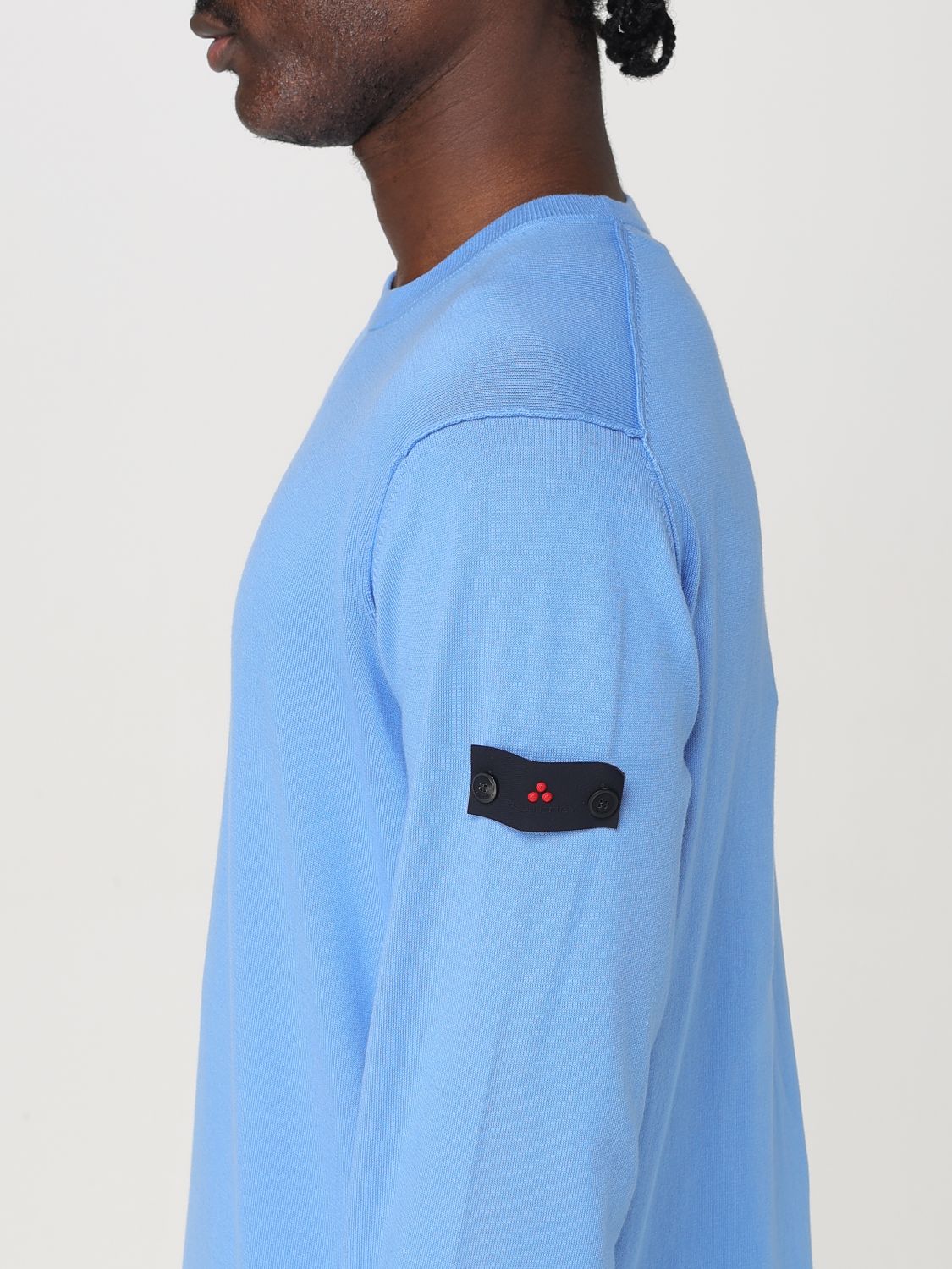 Sweater Men color Sky Blue