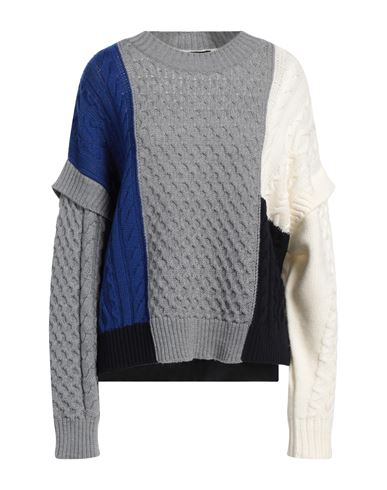 Woman Sweater Grey Size XL Virgin Wool