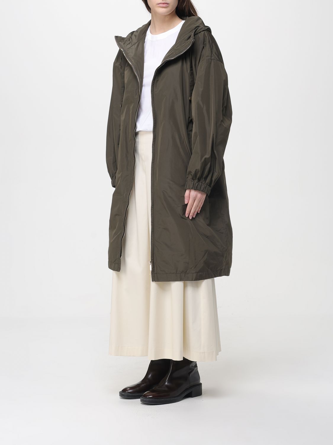 Jacket Woman color Green